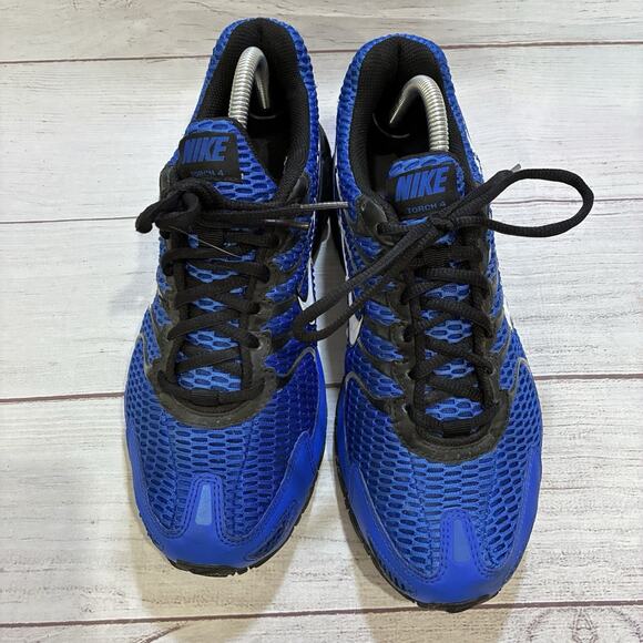 Nike Air Torch 4 IV Cobalt Blue Black (343846 460) Running Shoe Mens Sz.8.5 - Picture 5 of 8